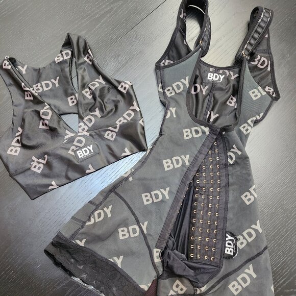 BDY by the Faja Doctor Other - Black Women's Bodysuit Set